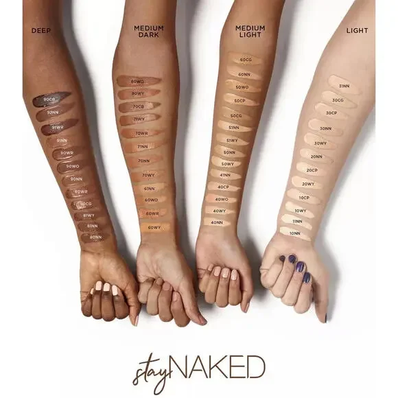 Urban Decay STAY NAKED WEIGHTLESS LIQUID FOUNDATION Shade 20CP Full Size 30ml - Picture 8 of 8